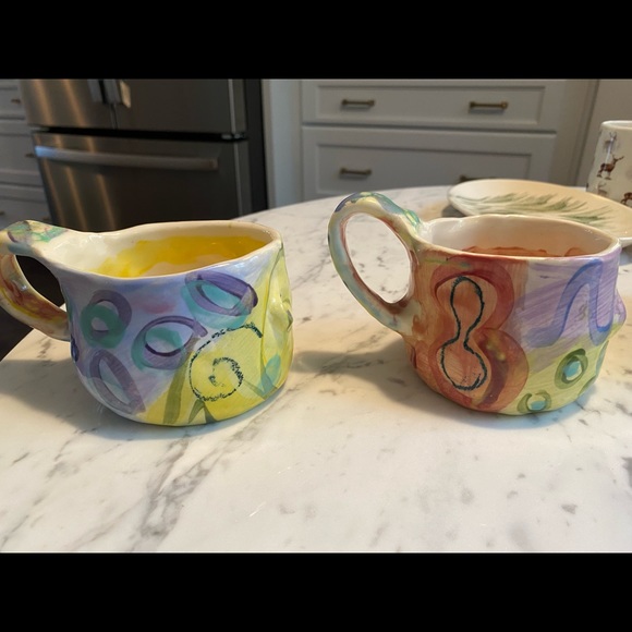 Folk Art Mugs (Set) - Picture 2 of 4